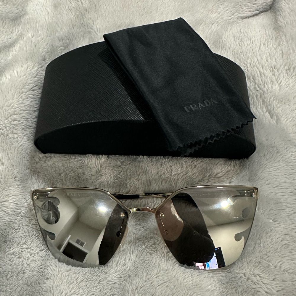 Prada Geometric Sunglasses
